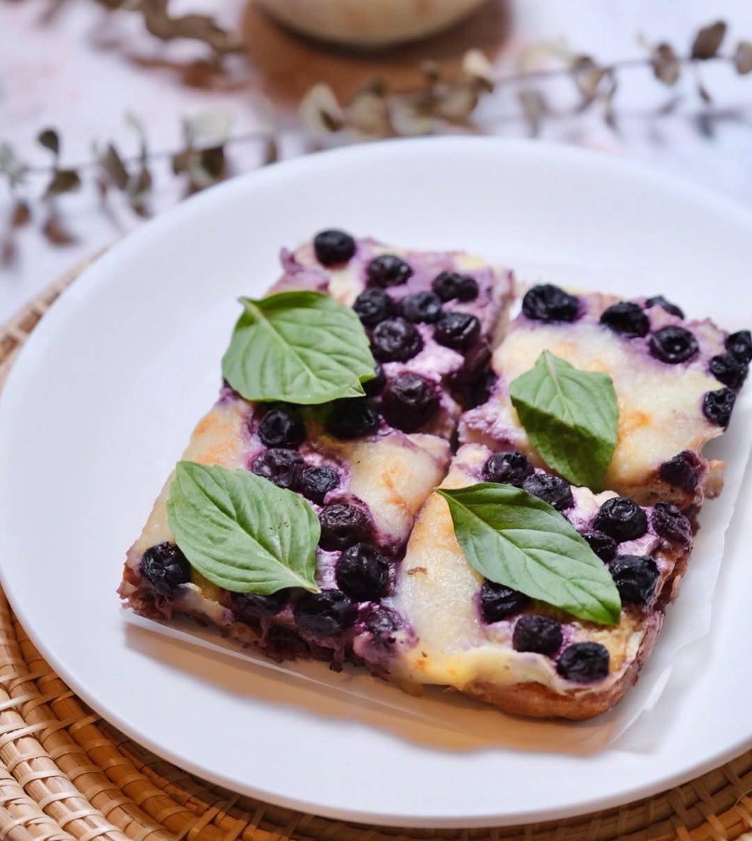Keto Blueberry Bread