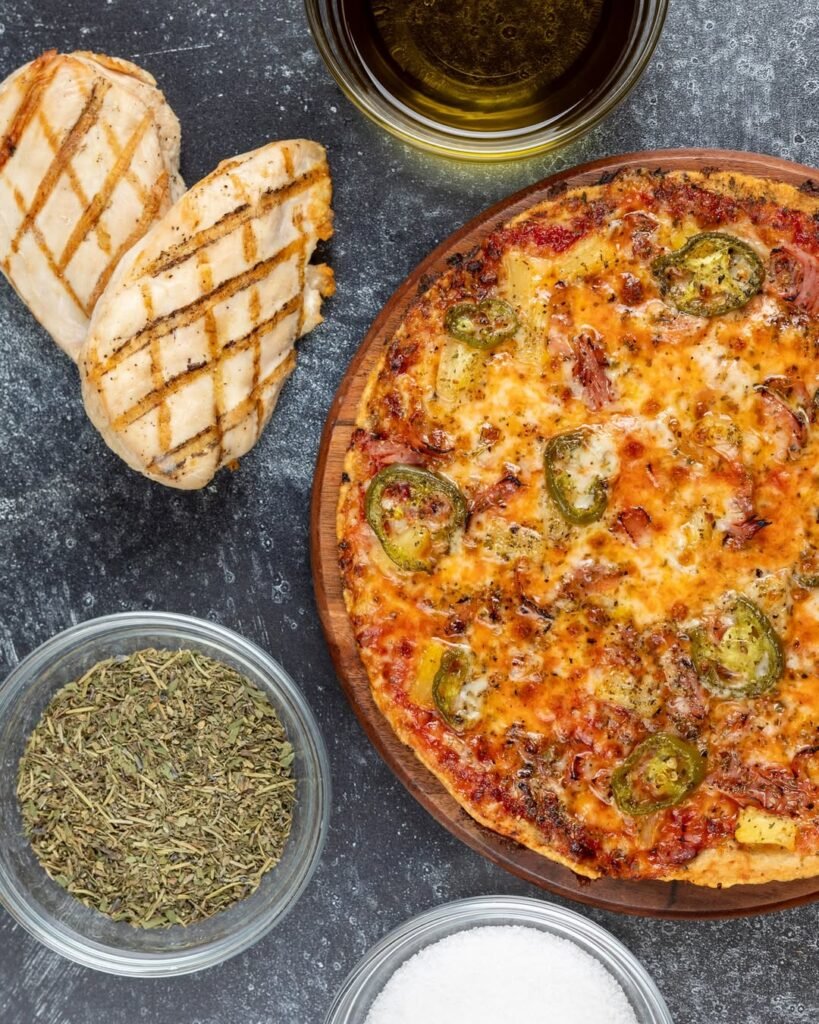 Keto Chicken Crust Pizza