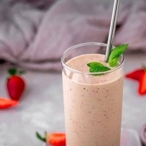 Keto Strawberry Smoothie