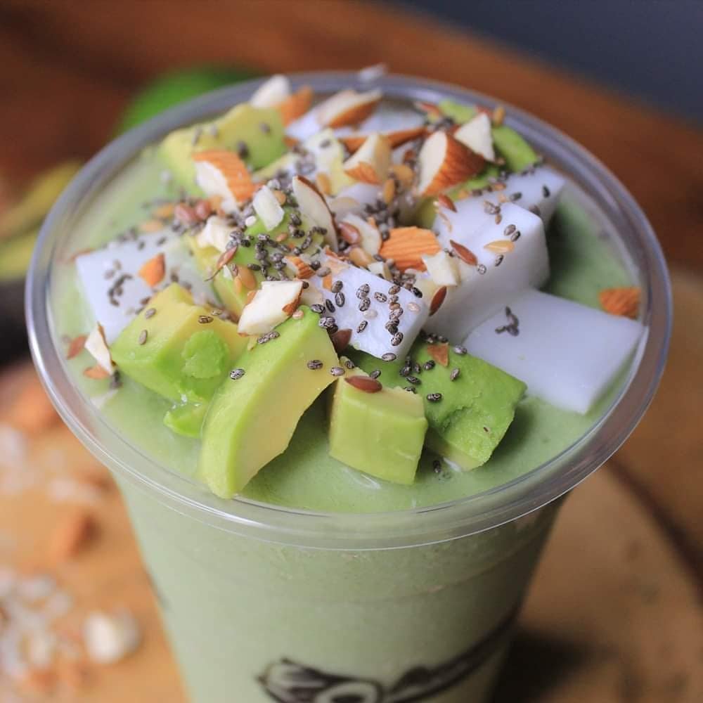 Keto avocado smoothie