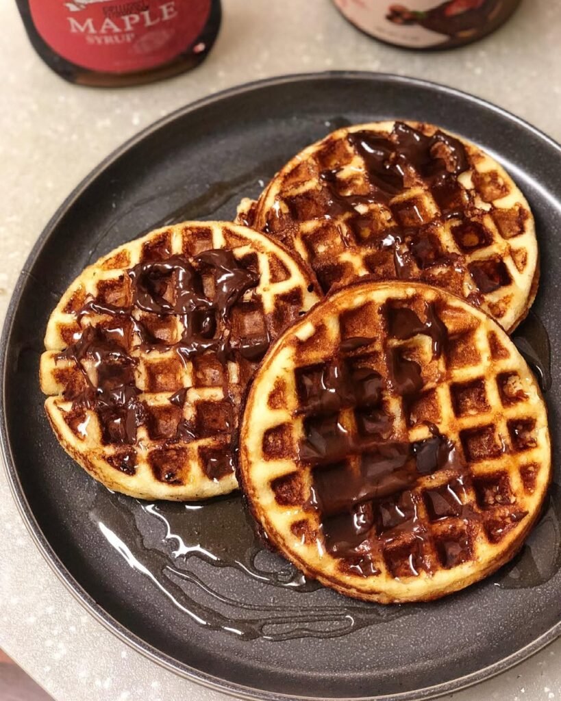 Keto Almond Flour Waffles