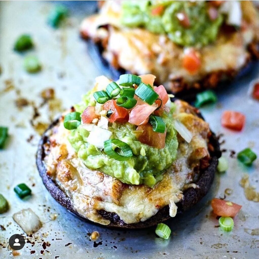 Keto Stuffed Portobello Mushrooms