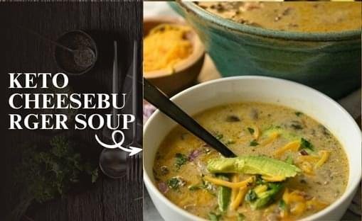 Keto Cheeseburger Soup